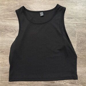 Black Sleeveless Top